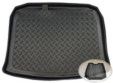 Z332569 Gerippte Kofferraumwanne + Klett-Netz für Audi A3 Sportback 8PA Schräghe