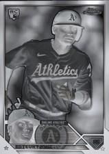 [DIGITAL] Topps Bunt - Esteury Ruiz - Topps Chrome 23 S1 - Black White Base