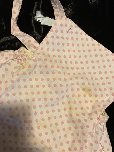 Vintage 50’s Jolie Pink Polka Dot Girls Romper Sz 4 - Picture 3 of 4