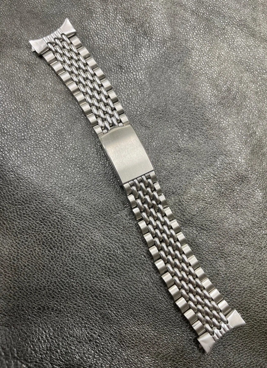 Beads of Rice 22mm vintage watch bracelet for Navitimer or 42mm Super Compressor