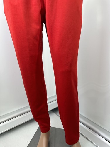 Autentica tuta Burberry rossa icona a righe. Top Tg. S e pantaloni TAGLIA M - Foto 12 di 24