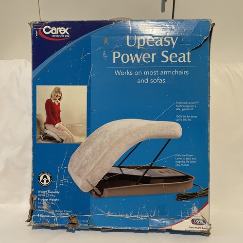 Carex Upeasy Power Seat Portable Electric Lifting Seat Supports 300lbs Excellent