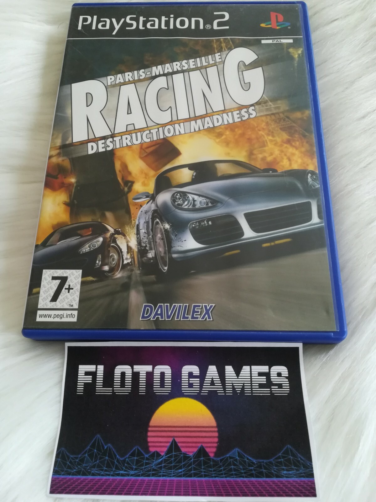Jeu Paris Marseille Racing Destruction Madness PS2 Complet CIB - Floto Games