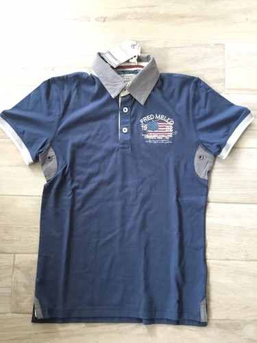Polo Fred Mello Modello Bandiera USA - Foto 2 di 10