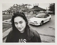 1992 Bellevue Community College Seattle WA Co-ed Geo Storm Car Vtg Press Photo