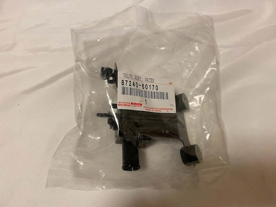 Válvula de agua calentador Toyota 1995-1997 Land Cruiser Lexus LX450 87240-60170 Foto 3 de 4