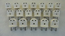 original alter Stecker aus Bakelit für Radio usw. - sehr guter Zustand