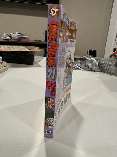 One Piece English Manga Vol 21 Gold Foil Cover 1st First Print - Picture 4 of 4