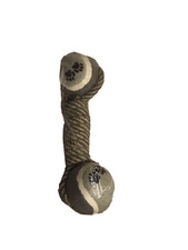 Fabric Soft Dog Toy Braided Rope Tennis Balls Chew Exercise Play Puppy NEW!