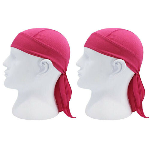 2er-Pack Schädelkappe Motorrad Kopf Wickelkrawatte Du Rag Do Doo Beanie Radfahren Bandana - Bild 24 von 28