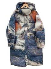 DIESEL Coat nylon blue 40