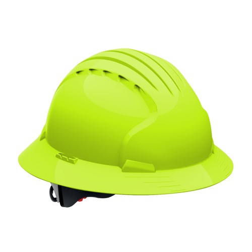 Evolution Deluxe 6161 Vented Full Brim Hard Hat w/ 6 Pt Ratchet Adjustment - Picture 5 of 10