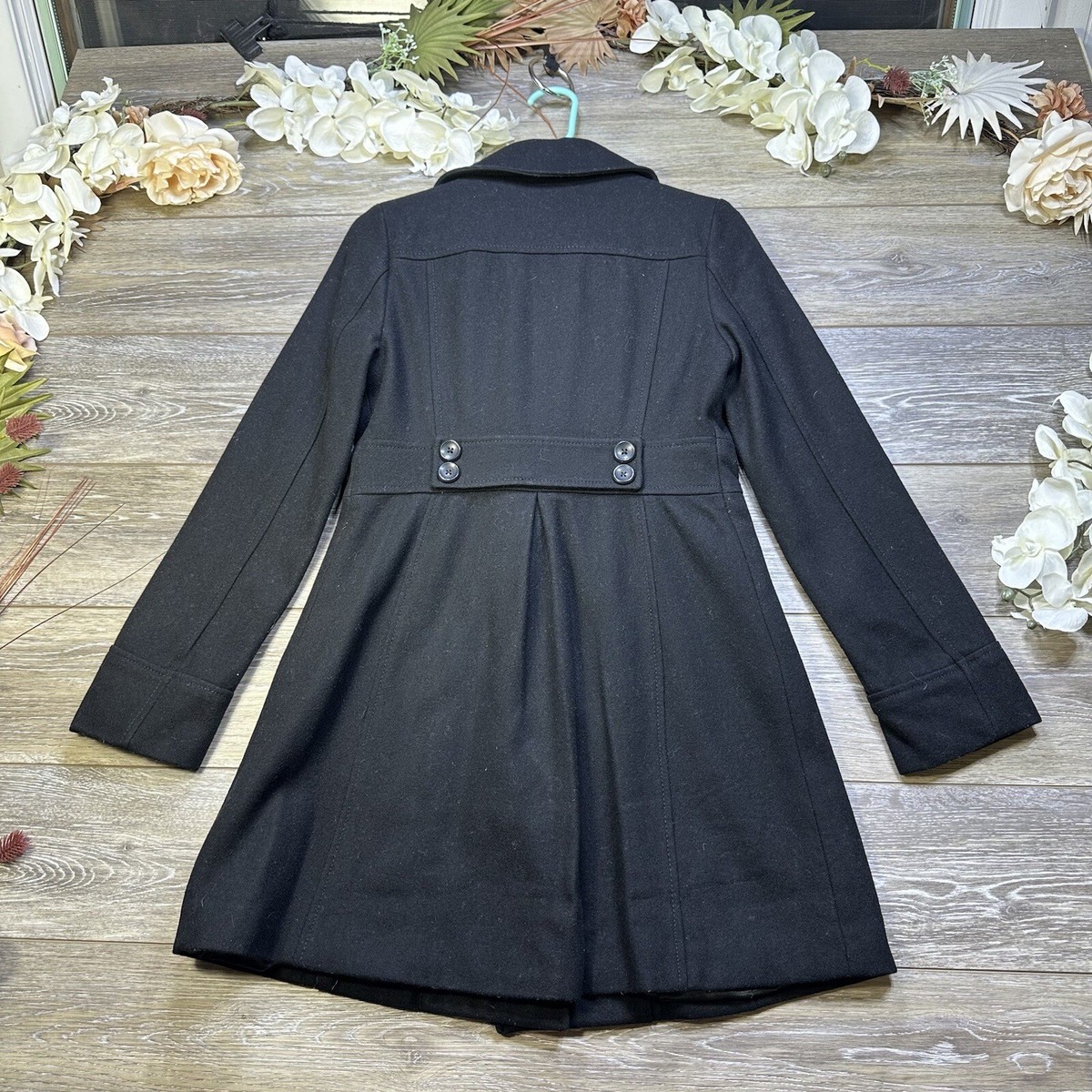 ジャケット・アウター CAROL SHOPPE GRANPA WOOL COAT NAVY OSMJ197F-STA01NAG-GRANDPA-COAT