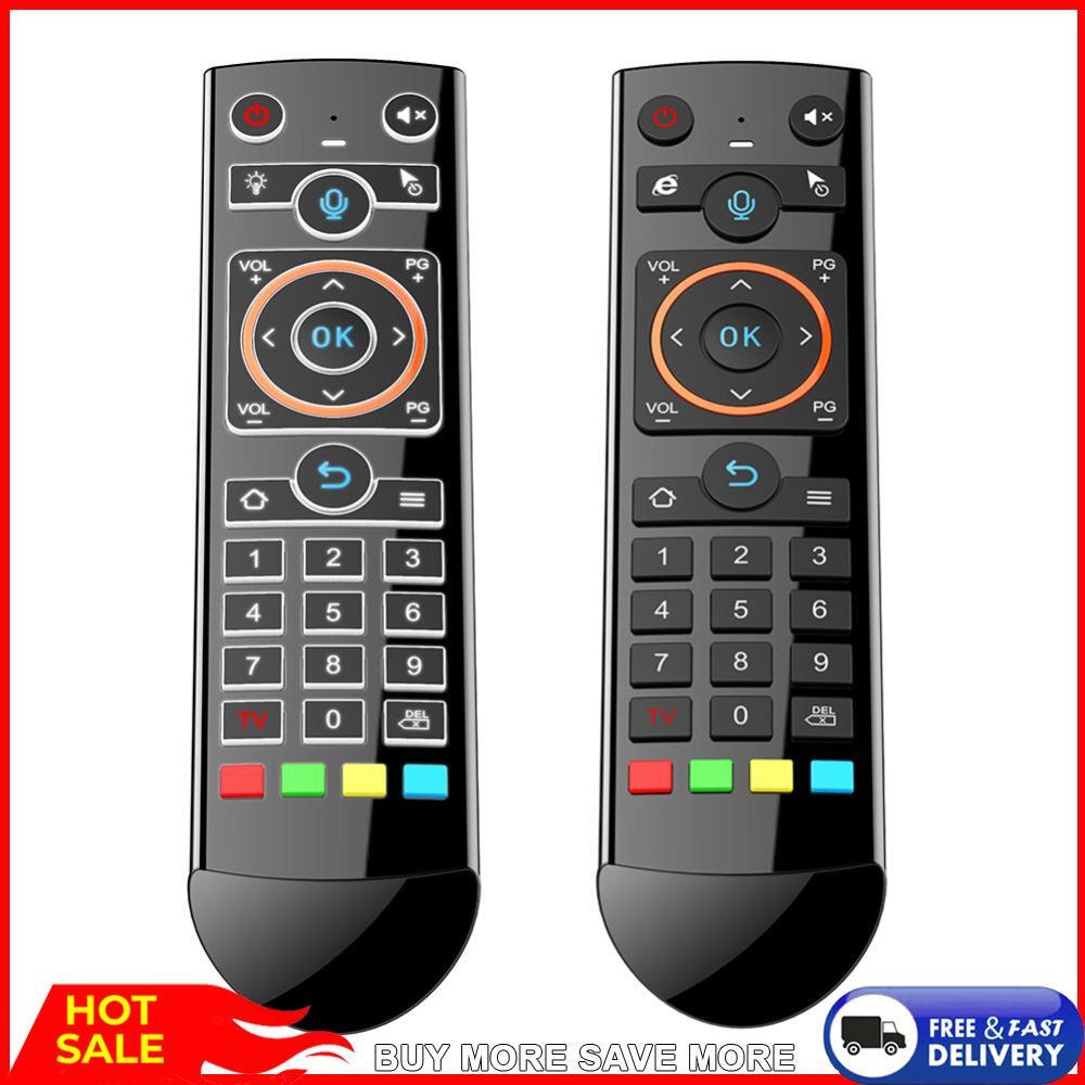 Q2 Smart TV Backlight Remote with IR Learning & 2.4GHz RF Control-image