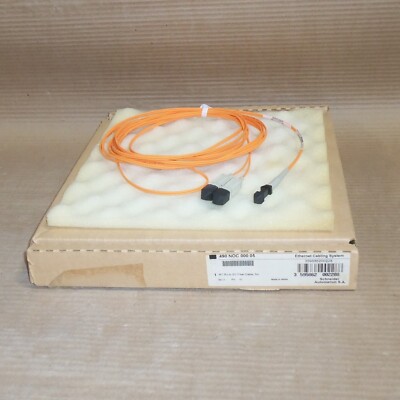NEW SCHNEIDER 490NOC00005 ETHERNET CABLING SYSTEM MT-RJ TO SC FIBER CABLE 5M