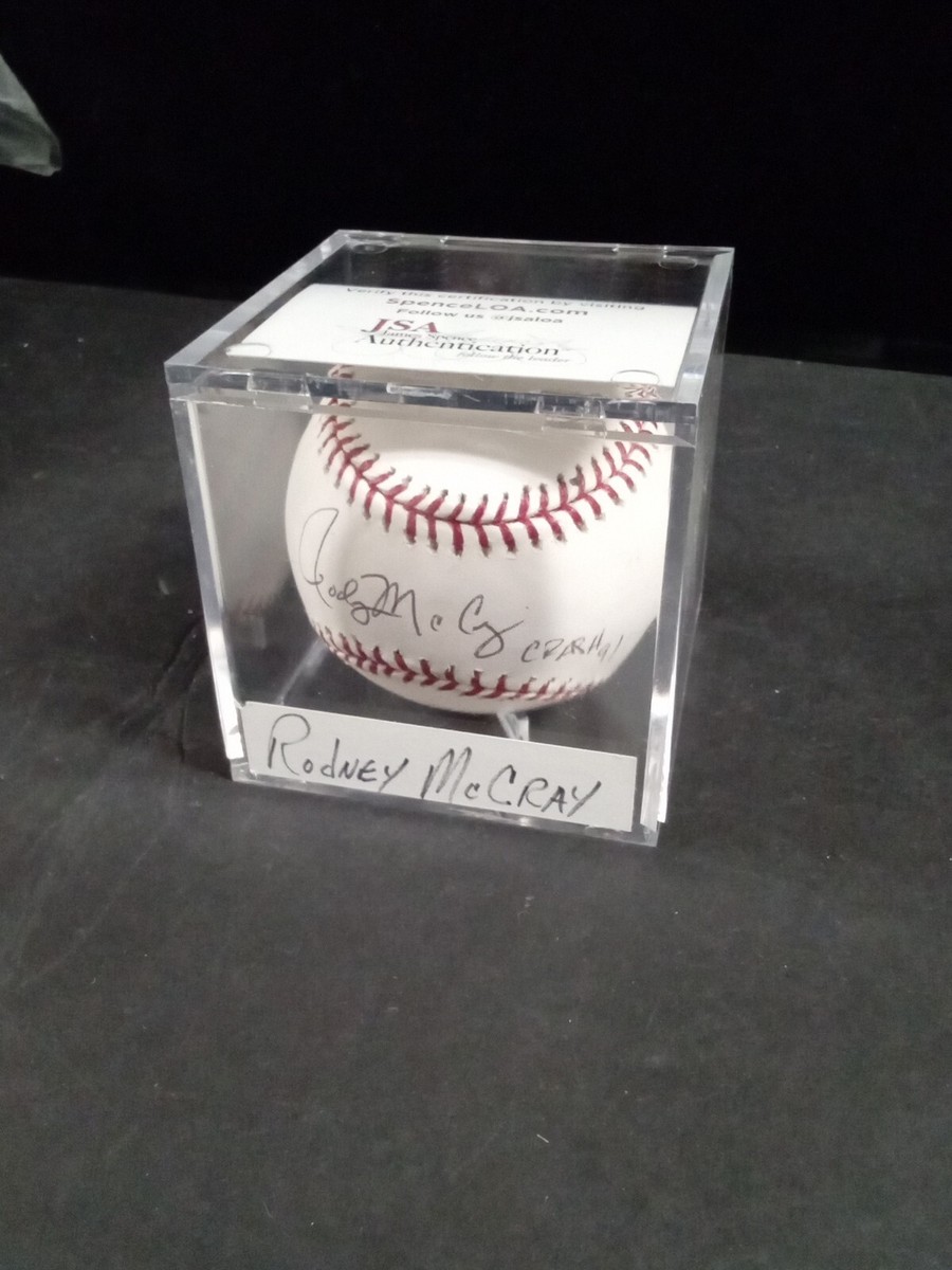 Rawlings - ダルビッシュ　直筆サインボール　JSA，JSA認証付き RODNEY MCCRAY 
