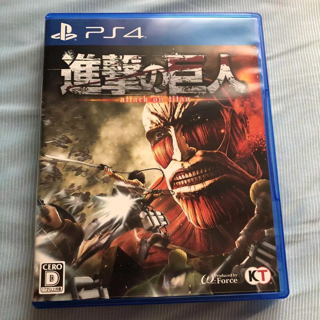 PlayStation 4 Attack on Titan Shingeki no Kyojin Koei Tecmo PS4 Game JAPAN  USED