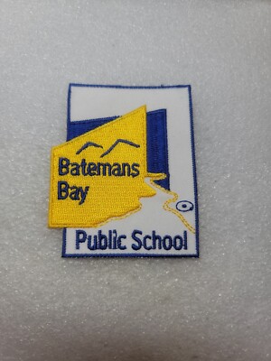 Batemans Bay Public School Embroidered Sew On Patch New South Wales Australia