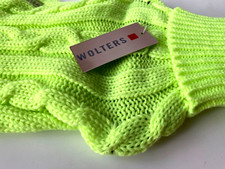 Zopfpullover H&uuml;ttenzauber warm Hundepullover Winterkeidung limette 45cm W39213