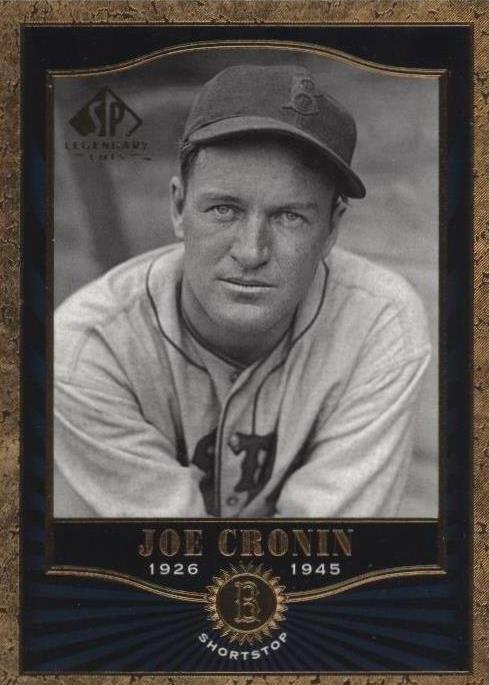 2001 SP Legendary Cuts - Joe Cronin #64 - 1 of 1