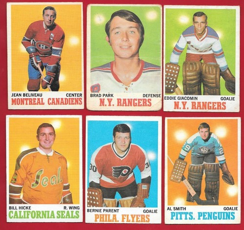 1970-71 OPC 70 O PEE CHEE HOCKEY CARD + ERROR & VARIATION + STAMP 1-132 SEE LIST - Picture 258 of 498