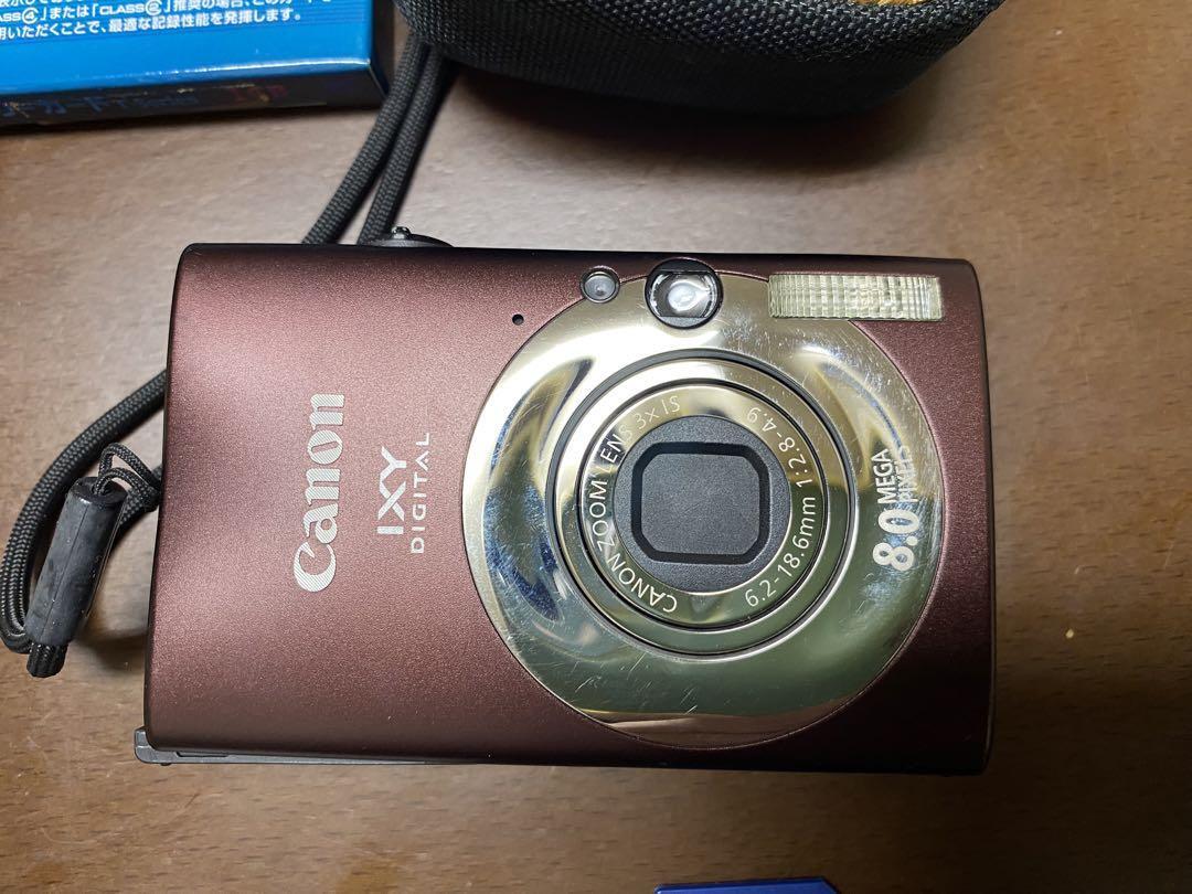 Canon IXY Digital 20 IS Brown 8.0 MP Digital Camera Works Canon IXY Digital 20 IS Brown 8.0 MP Digital Camera Works