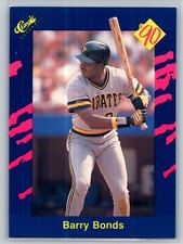 1990 Classic Blue #82 Barry Bonds