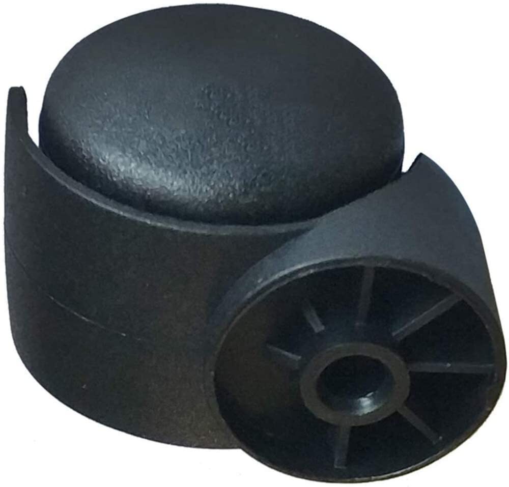 2 Inch Black Silent Stemless Caster Furniture Casters Replacement