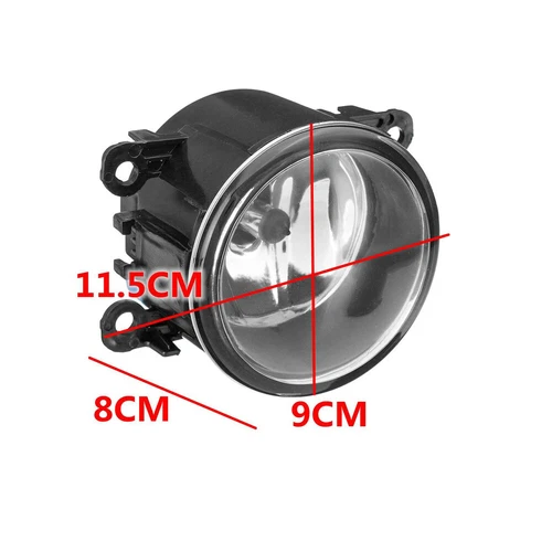 Pair Fit Ford Explorer 2011-2015 Clear Lens Fog Lights Bumper Lamps 2Pcs New - Picture 9 of 24