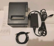 Epson TM-T88V M244A Point of Sale USB Thermal Receipt Printer Tested