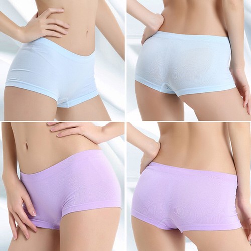 Bequeme Damen Baumwolle Boxershorts Damen Boxershorts Slips Schlüpfer Unterwäsche" - Bild 8 von 28