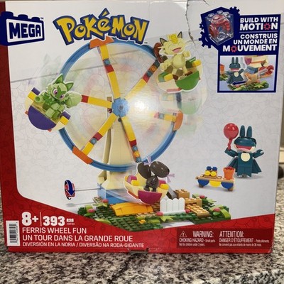 Mega Pokemon Ferris Wheel Fun Building Set NEW