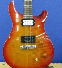 PRS SE CUSTOM Usado Cuerpo de Arce Caoba Cuello Palisandro Diapasón Cherry Burst