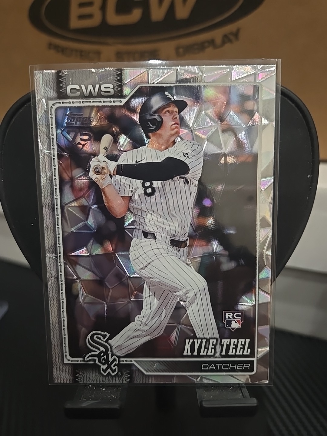 2026 Topps Series 1 - Kyle Teel #201 RC - Diamante Foil - White Sox
