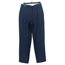 Old Navy Womens Small S Navy Blue Taylor Straight Trouser High Rise Dress Pants