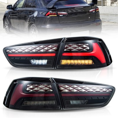 Smoked Taillight 2008-2020 Lancer EVO X Sequential Signal Startup Animation