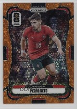 2026 Panini Prizm FIFA World Cup Orange Disco Prizm /299 Pedro Neto #358 11rg