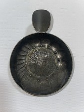 Vintage French Silver VILLE D’AUXONNE TASTEVIN Wine Taster Cup Bowl