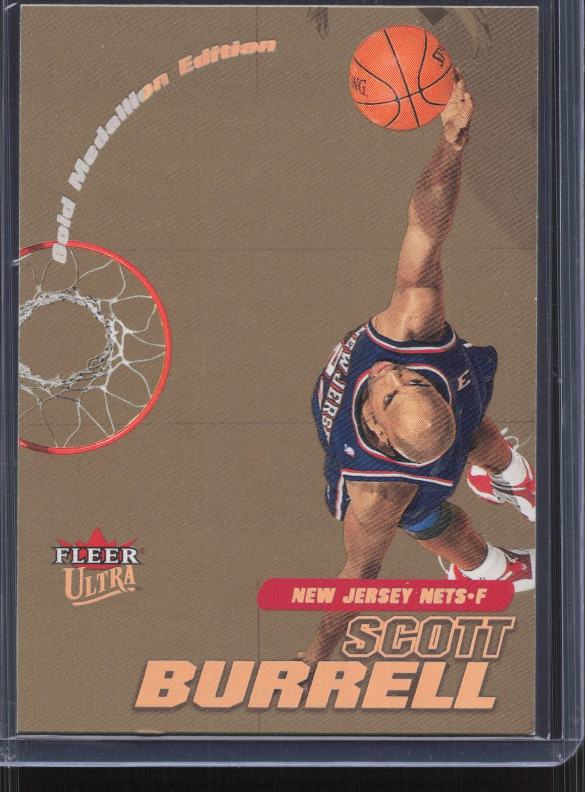 2000-01 Ultra #6G Scott Burrell Gold Medallion