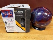 900 Global Viking Bowling Ball 15lb 3oz, 2.33...