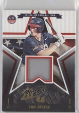 2025 Stars and Stripes Signature Materials Black Gold Eric Becker Auto 0j81
