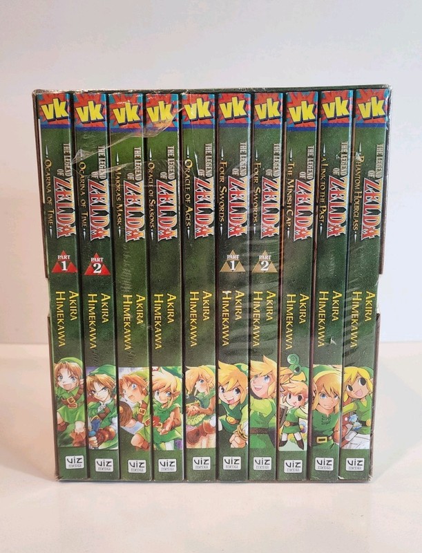 The Legend of Zelda Manga Box Set (Volume 1-10)  - NEW SEALED