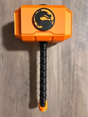 Mortal Kombat Inspired Custom Themed Hammer, 29cm Collectible, Cosplay, Prop