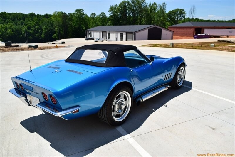 1968 Blue Chevrolet Corvette   | C3 Corvette Photo 5