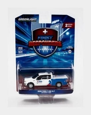 2020 Ford F-150 XLT AMR Safety Team Maßstab 1:64 Greenlight 67060F