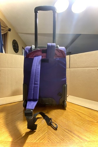 JANSPORT Rolling Backpack THE9 Travel Luggage Wheeled Bag Extendable Handle - Picture 3 of 8