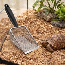 Stainless Steel Reptile Sand Shovel Snake Habitat Cleaner