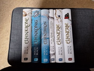 Holly Blacks Elfenheim-Reihe: Trilogie, Zusatzband und Elfenerbe-Dilogie