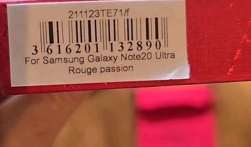 Noreve Note 20 Ultra 5G RED Leather Case - Zdjęcie 5 z 6