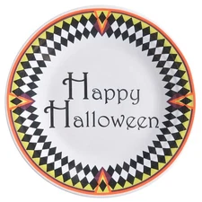 Homer Laughlin  Fiesta Harlequin Happy Halloween Luncheon Plate 11664702